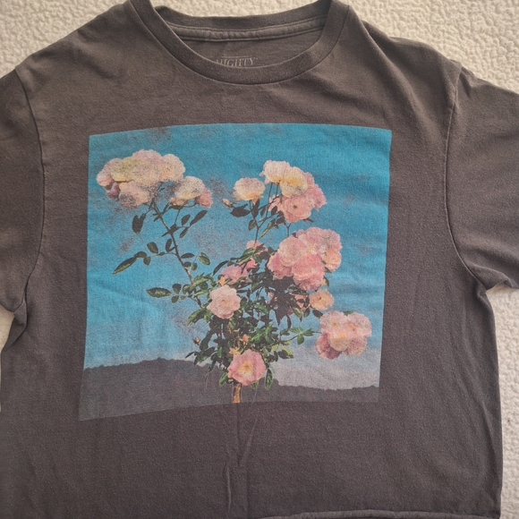 Mighty Fine Gray Crew Neck Tee - Picture 3 of 12
